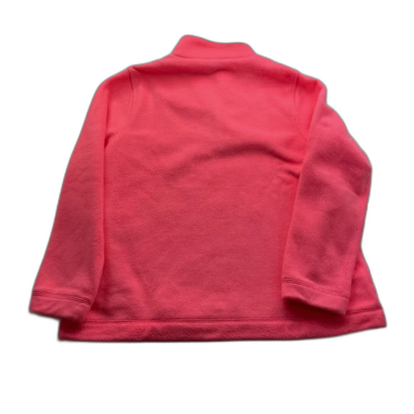 J Crew Women's Extra Large Hot Pink Sherpa Quarter Button-Front Tunic NWT - Picture 3 of 5